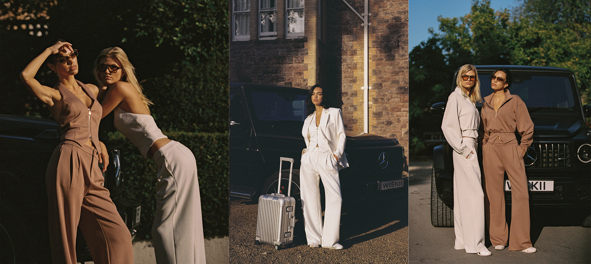 WISKII Vest & Trousers & Jacket