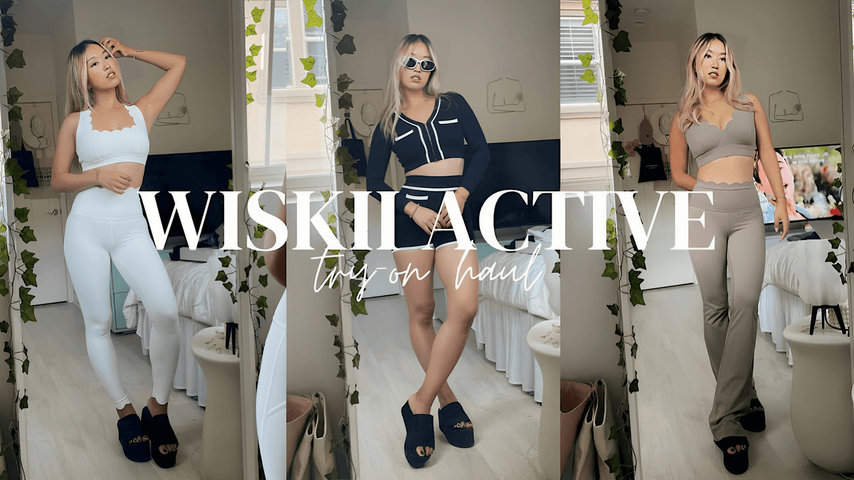 A Very Wavy WISKII Active Try-on Haul - WISKII