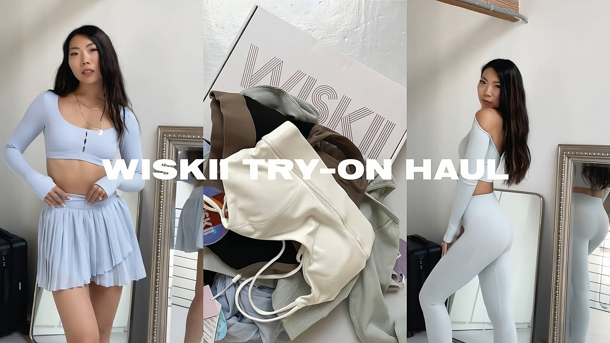 WISKII ACTIVE | Try On Haul + Unboxing - Athleisure Sets - WISKII
