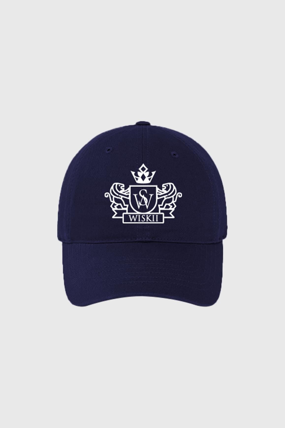 WISKII Riviera Sport Cap,淺藍色運動配件,配備弧形帽簷及可調節束帶,適合休閒戶外穿戴