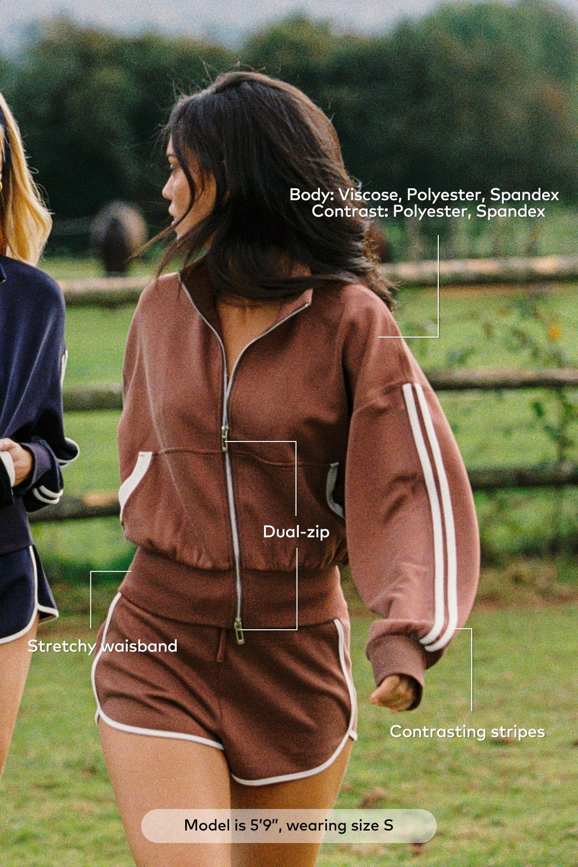 WISKII Paddock Dual-Zip Sport Jacket with hood, featuring dual zipper design, lightweight outdoor hoodie, and sporty style.