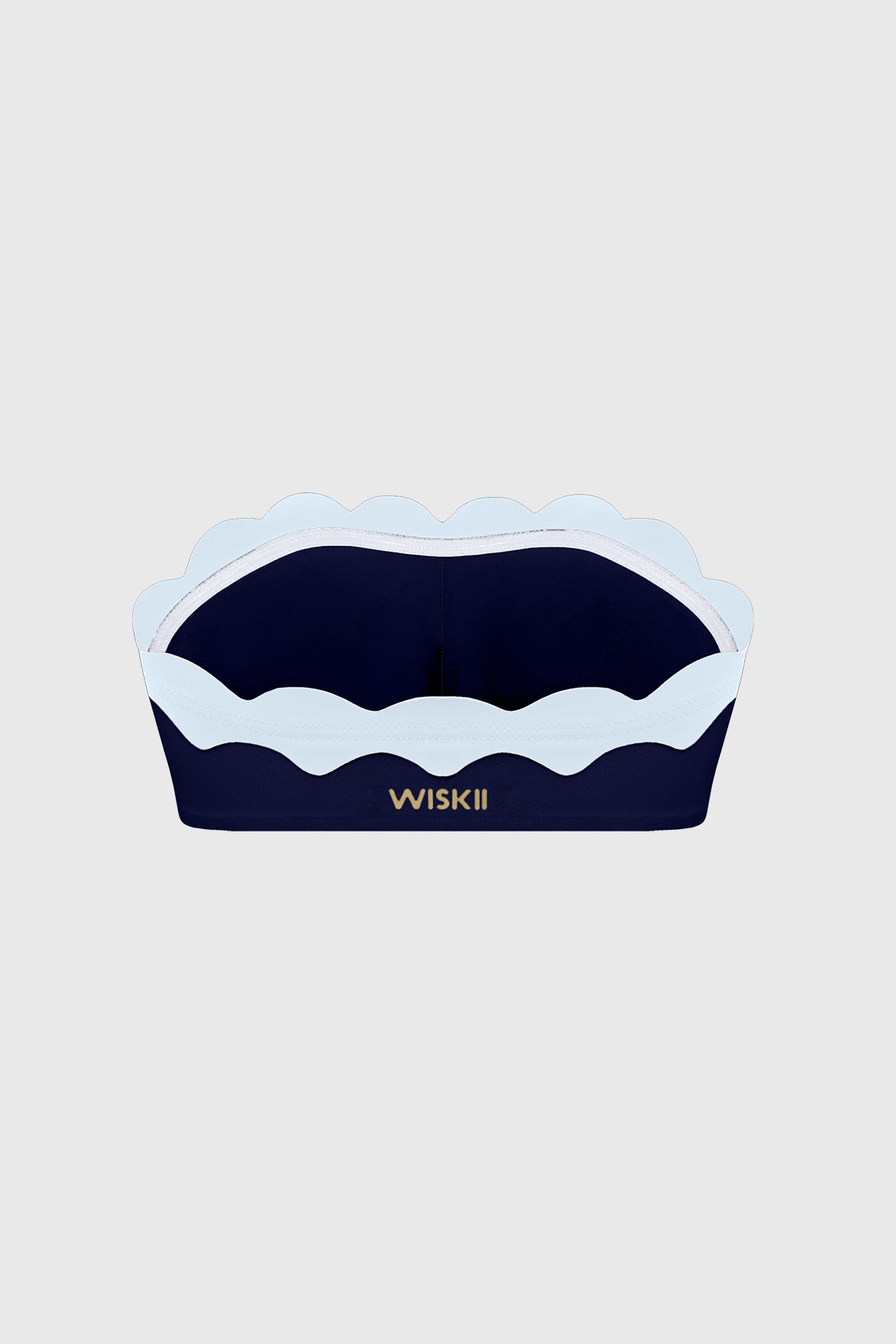 Scallop Contrast Bandeau