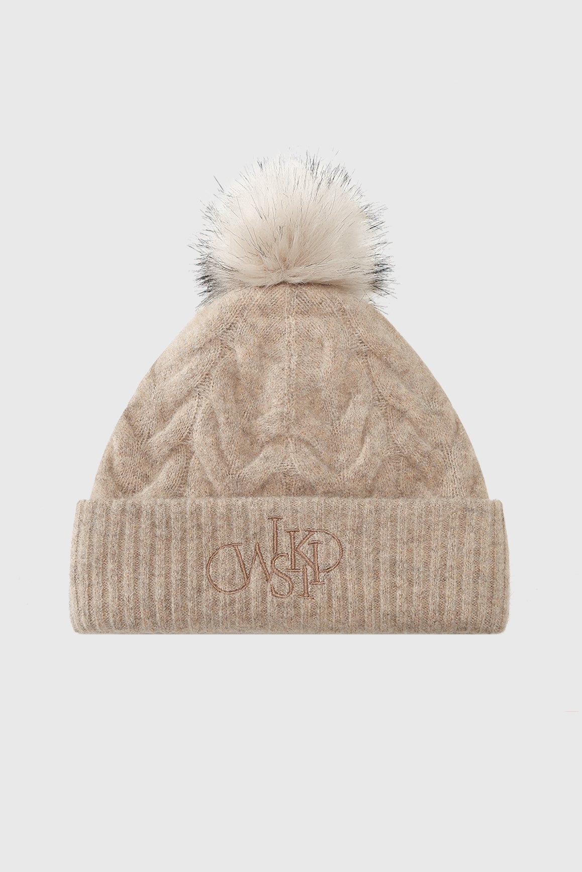 Chunky Cable Knit Beanie