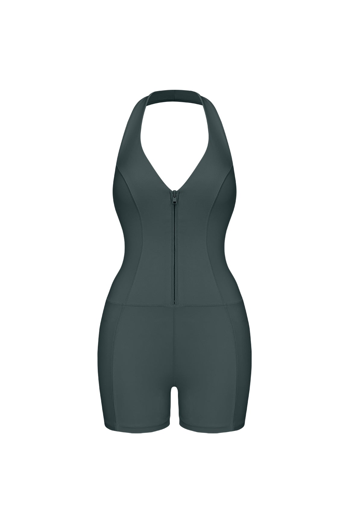 Riviera Hourglass Zip Front Romper