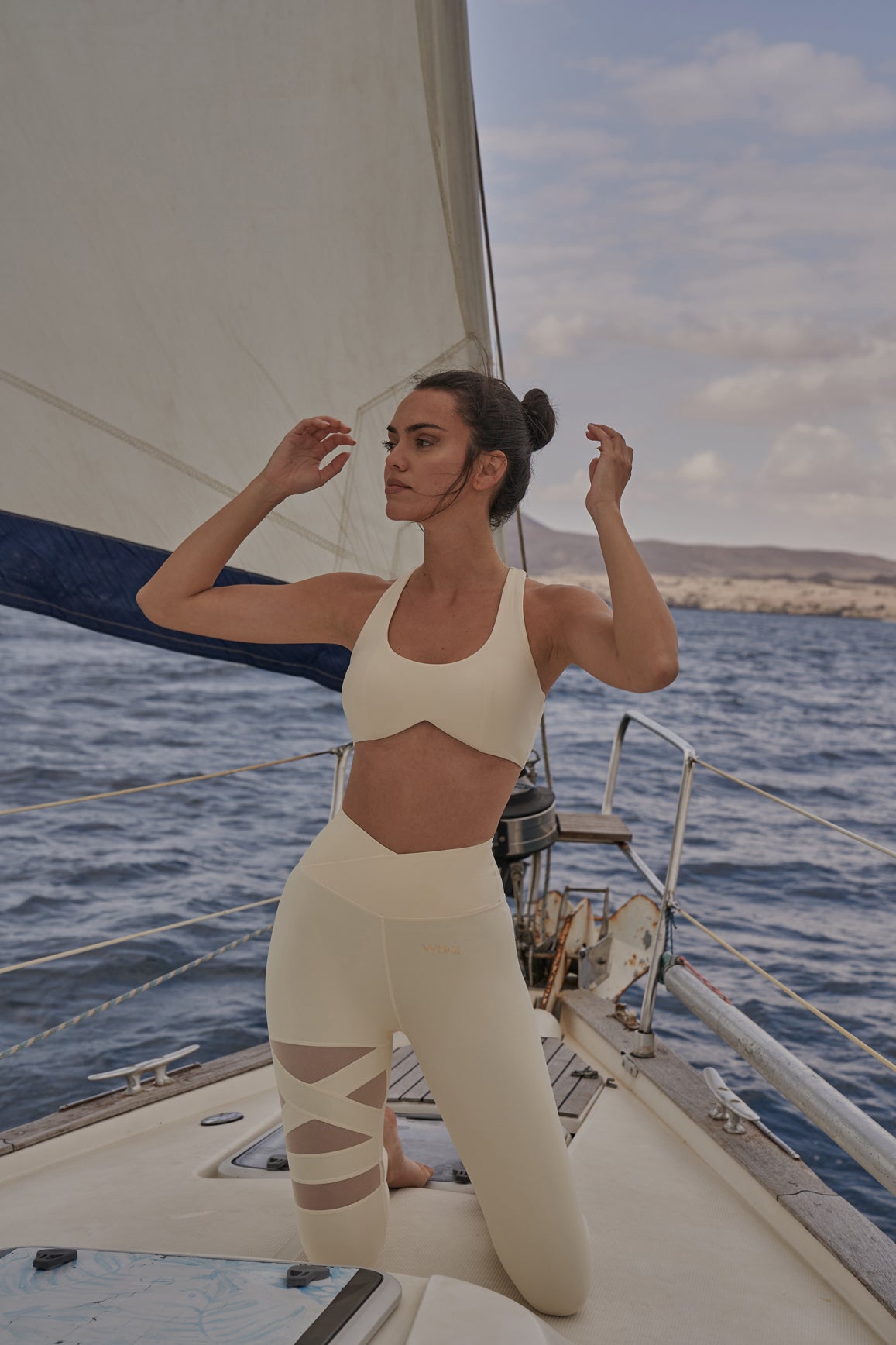 訓練網狀打底褲