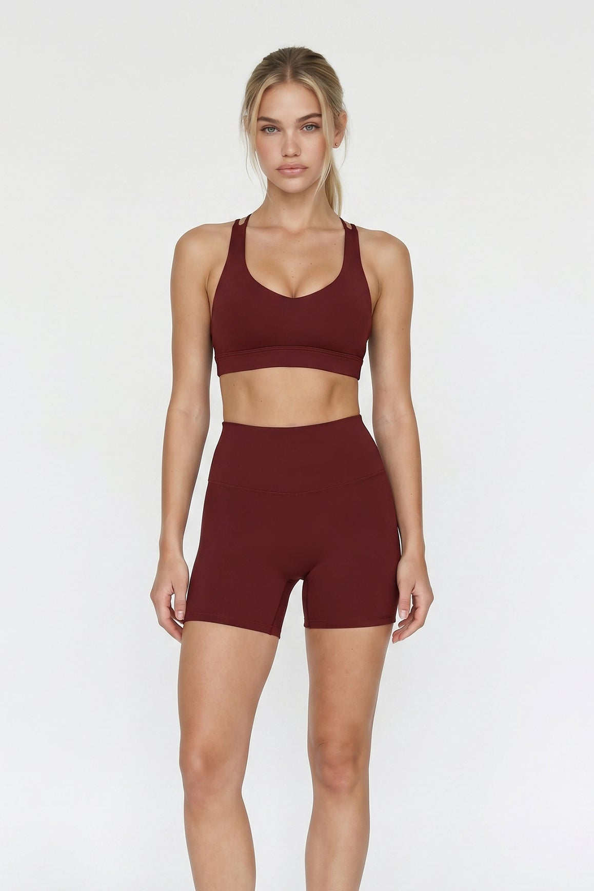 High-Waist Vigor Scrunch Short