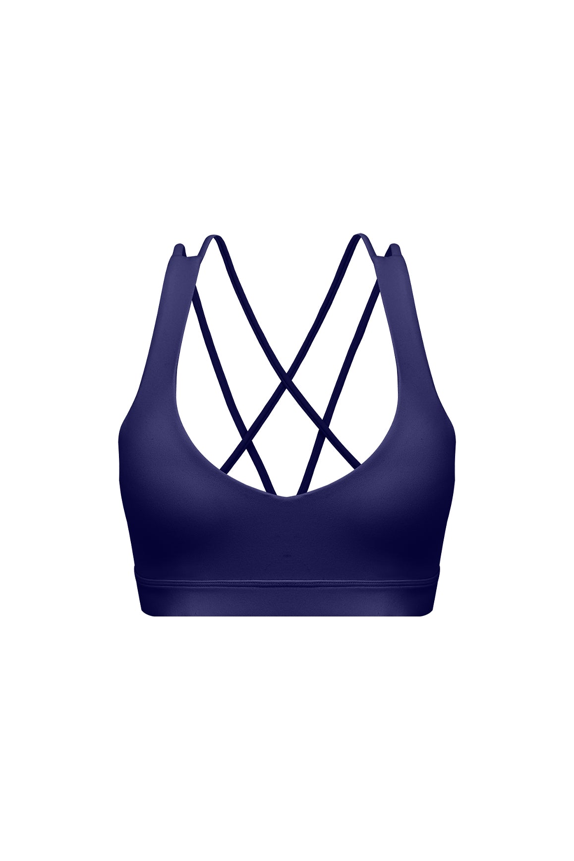 Scoop Neck Crossback Bra