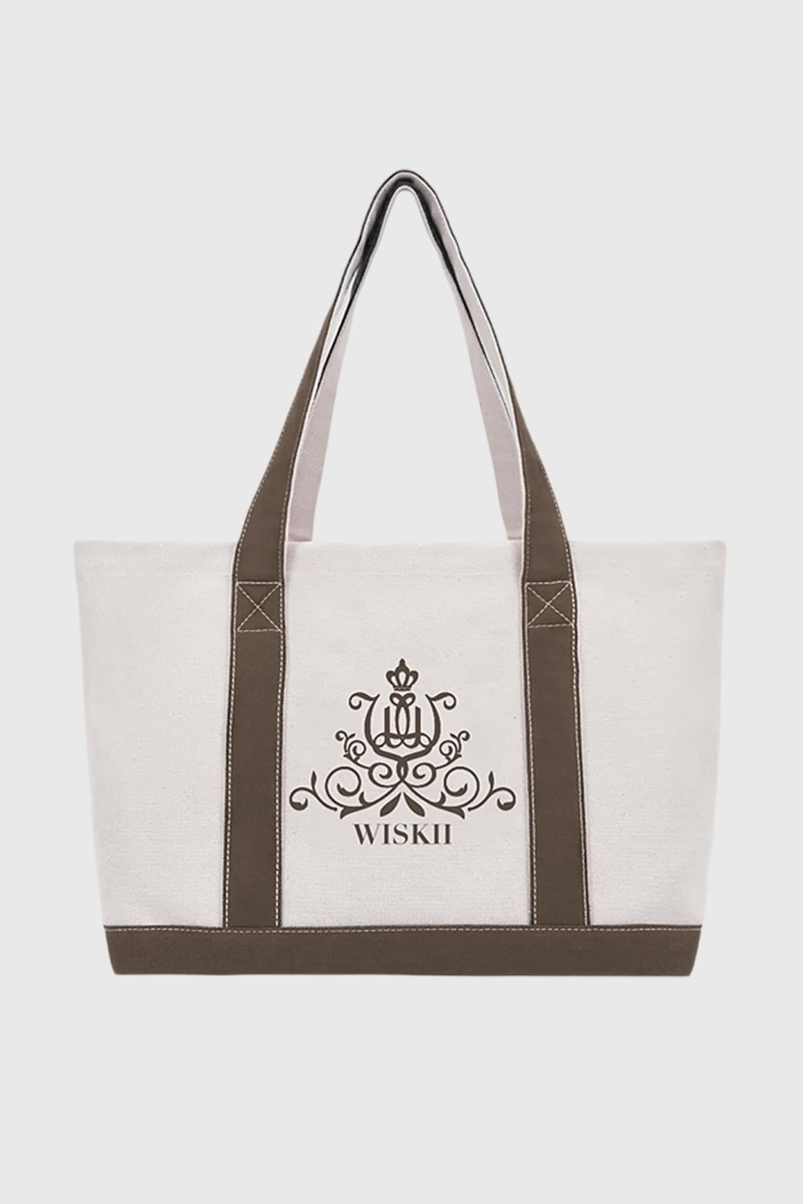 Clubhouse Canvas Tote Bag - WISKIIWS015BdeserttruffleOneSize