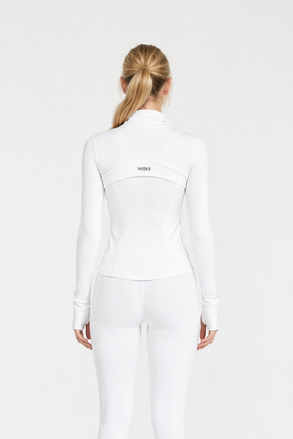 Double Zip Slim Fit Active Jacket - WISKII - Hoodies & Jackets