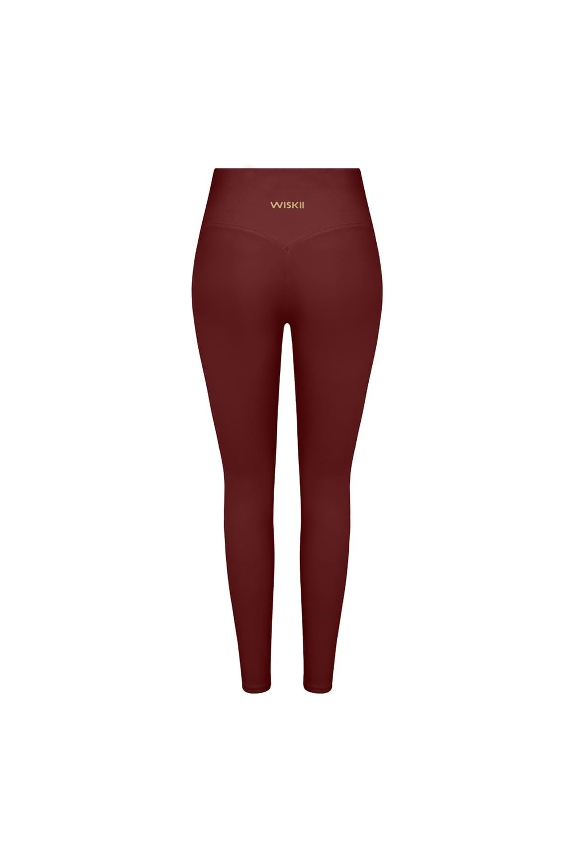 High-Waist Vigor Scrunch Legging - WISKIIWS556mulledwineS