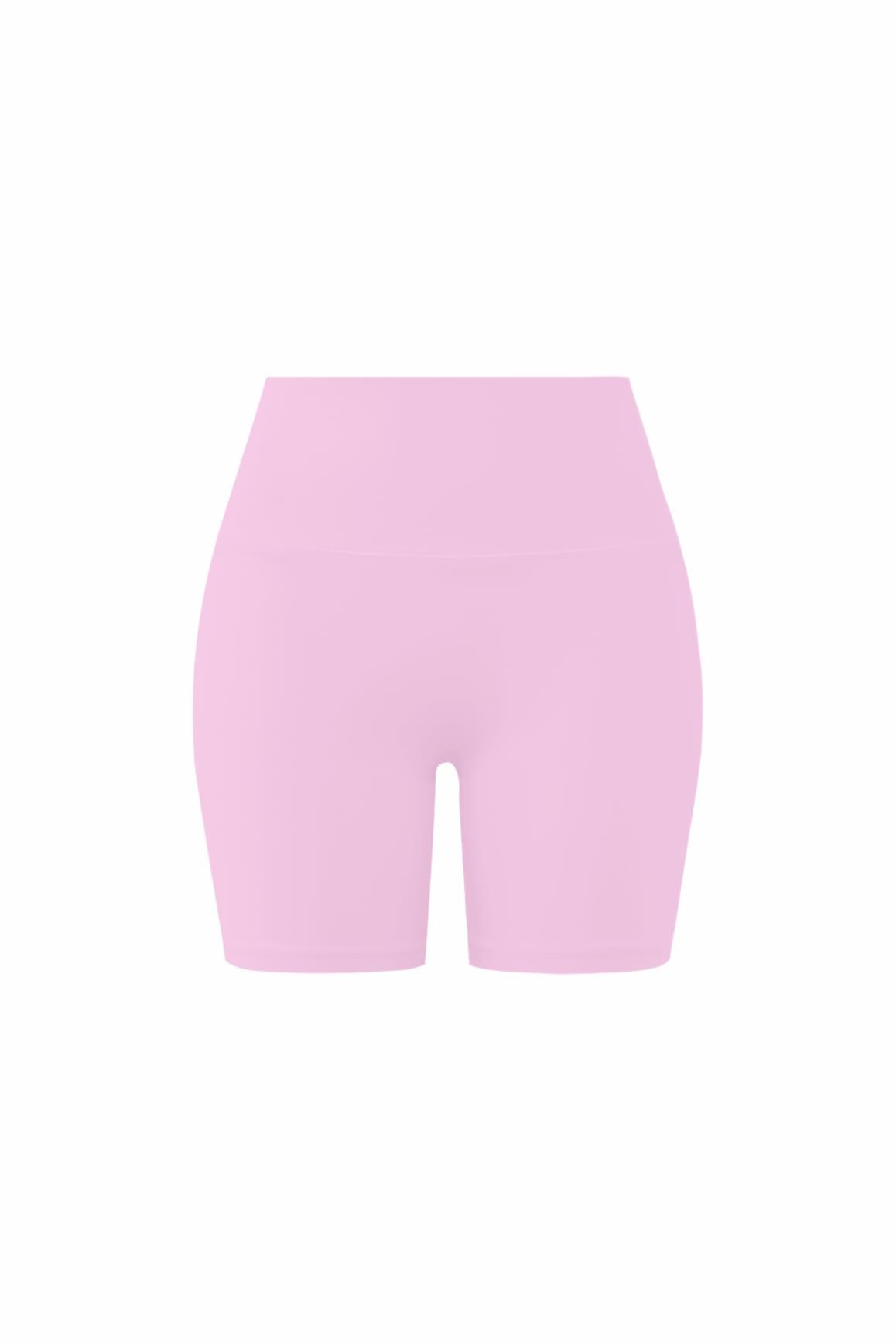 WISKII high-waist Vigor scrunch shorts featuring a fitted design and elastic waistband, perfect for active or casual wear.