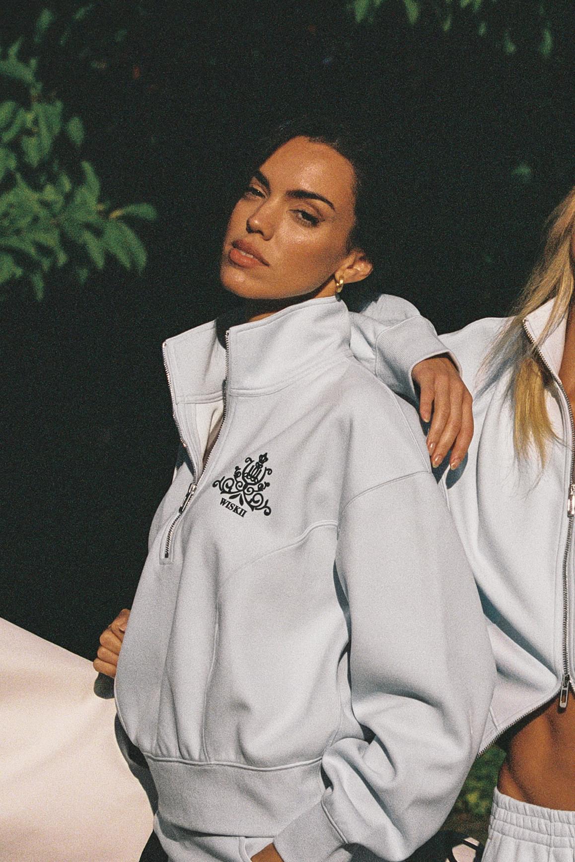 Leisure Half-zip Sweatshirt - WISKIIWS254BfrozensaltS