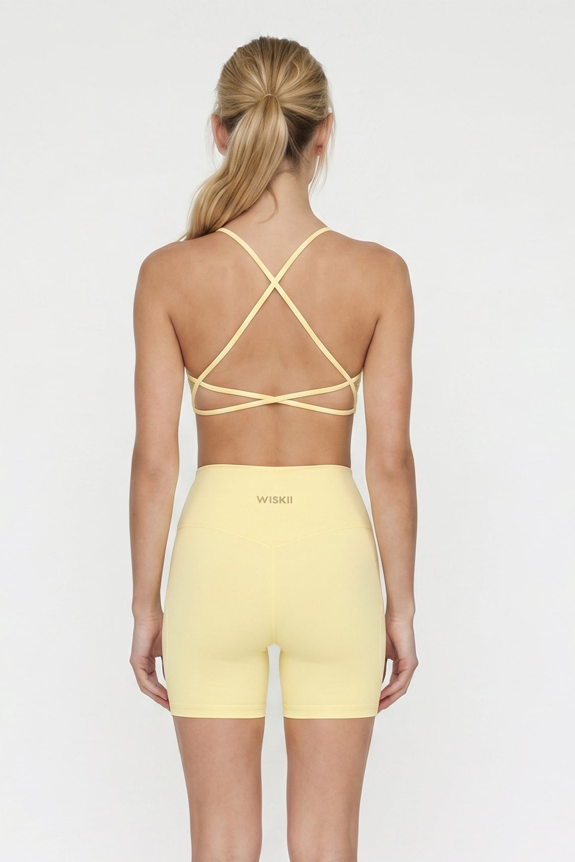 Minimal Crossback Bra - WISKII - Sports Bra