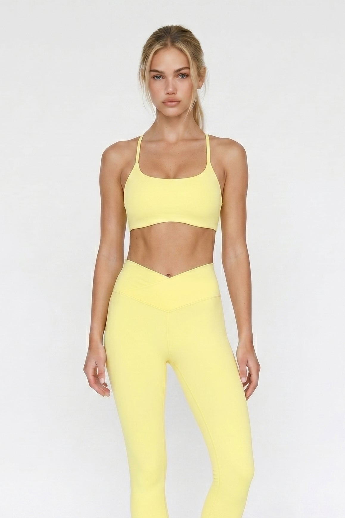 Minimal Crossback Bra - WISKII - Sports Bra