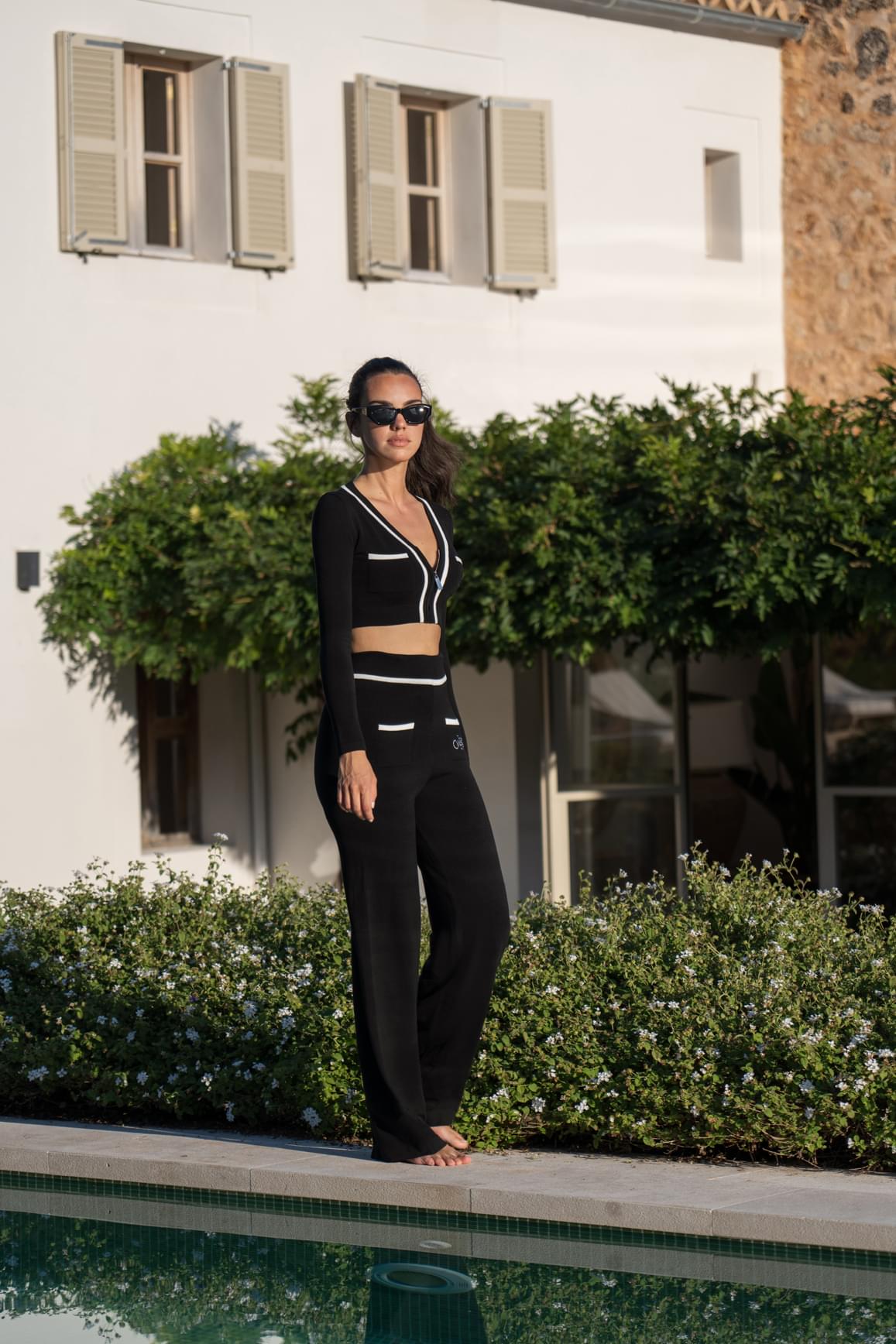 Mirto Knit Pant Set - WISKIIWS127D127CblackS