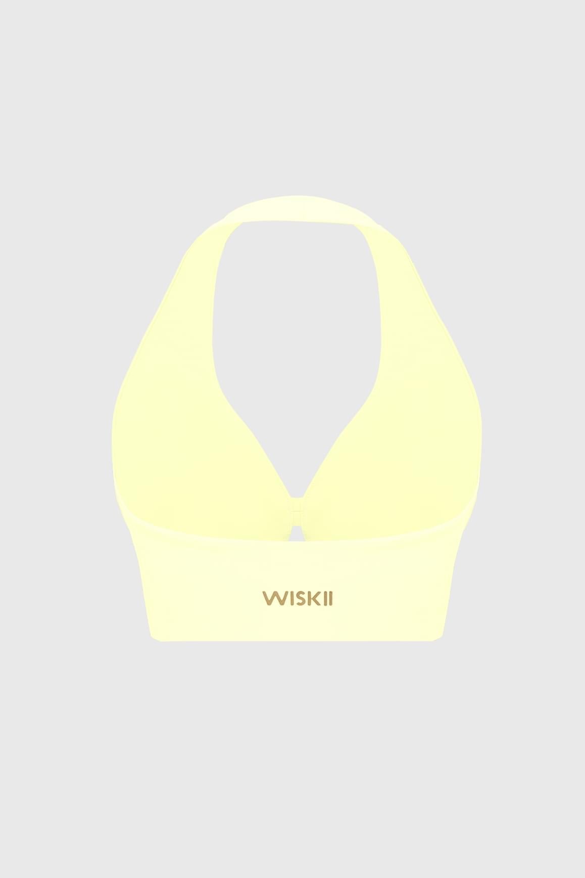 Petal Cut Halter Bra - WISKIIWS694limoncelloS