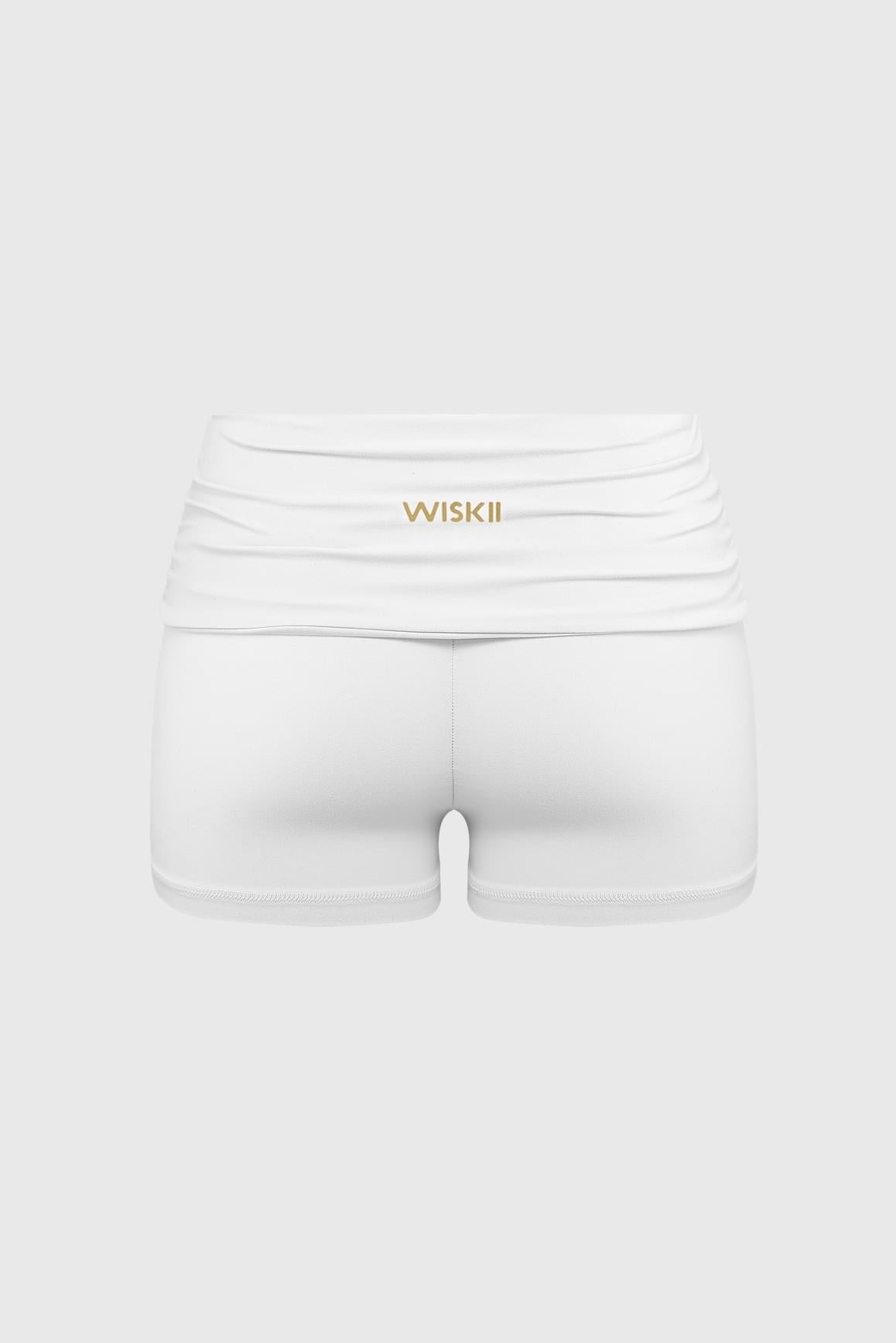Riviera Low Rise Scrunch Short - WISKIIWS696ivoryS
