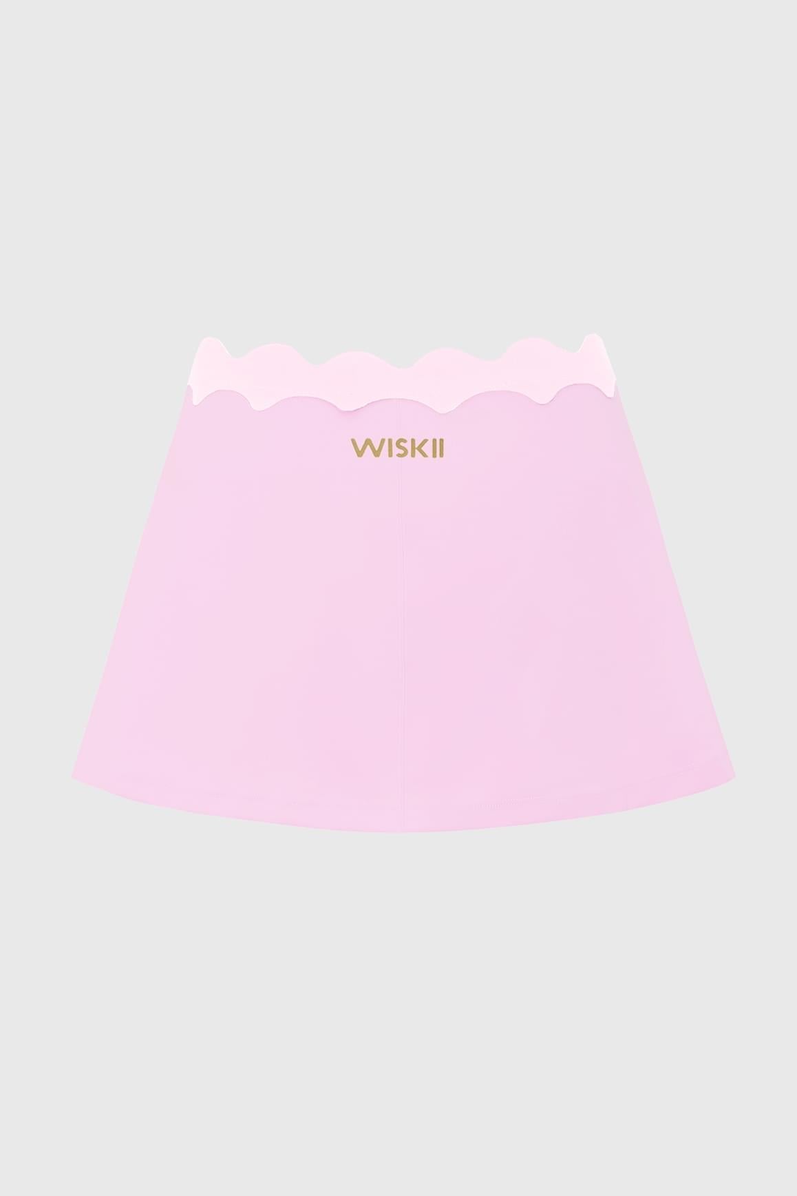 Riviera Scallop Contrast Skirt - WISKIIWS680sakuraballetS