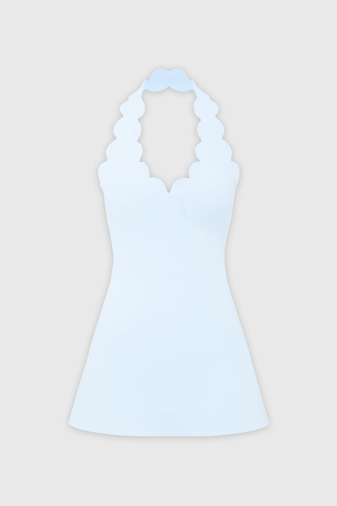 Riviera Scallop-Halter Dress - WISKIIWS692683capriserenityS