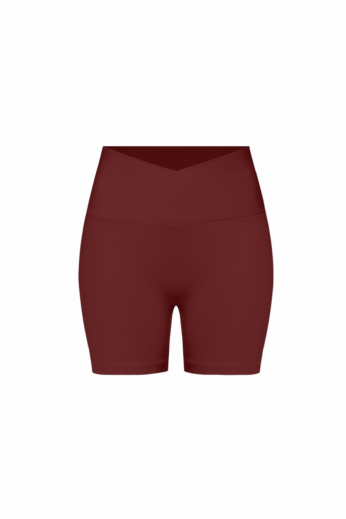 Riviera V-Waist Scrunch Short - WISKIIWS555mulledwineS