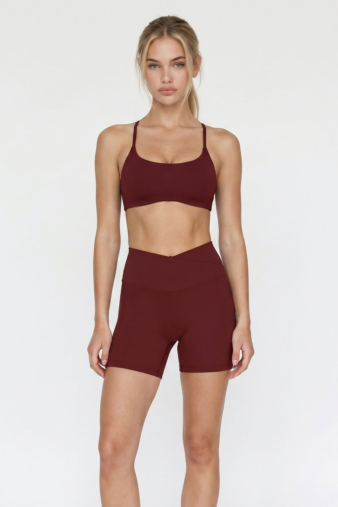 Riviera V-Waist Scrunch Short - WISKII - Shorts