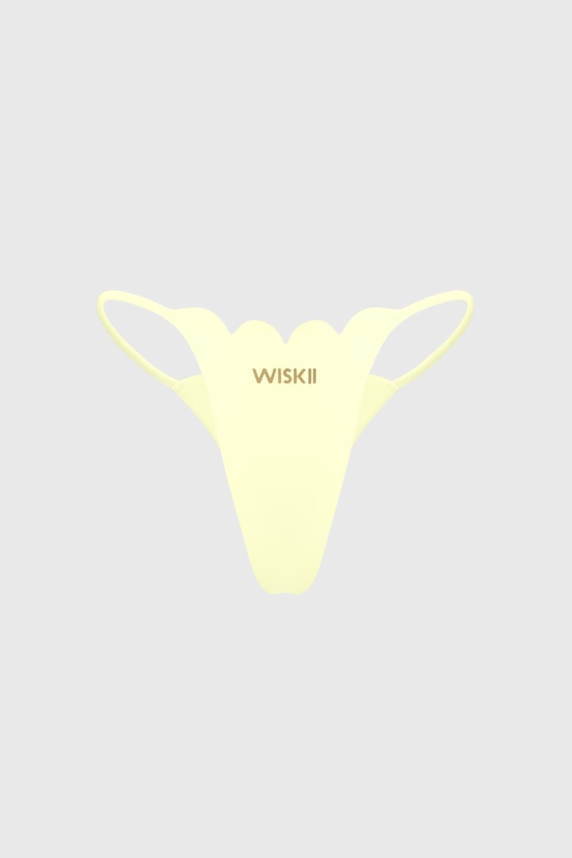 Scallop High-Leg Bikini Bottom - WISKIIWS693limoncelloS