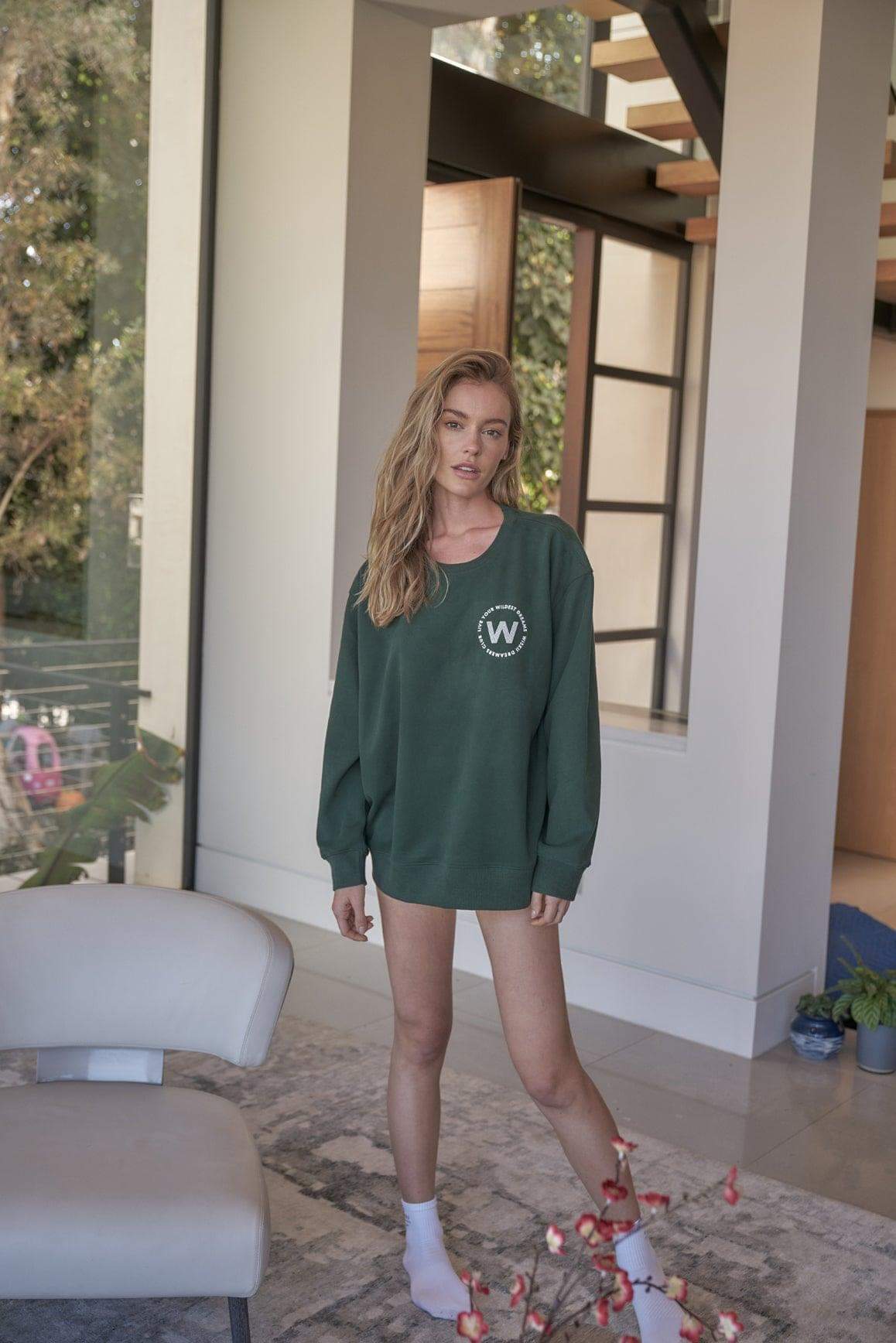 Classic Crewneck Sweatshirt.