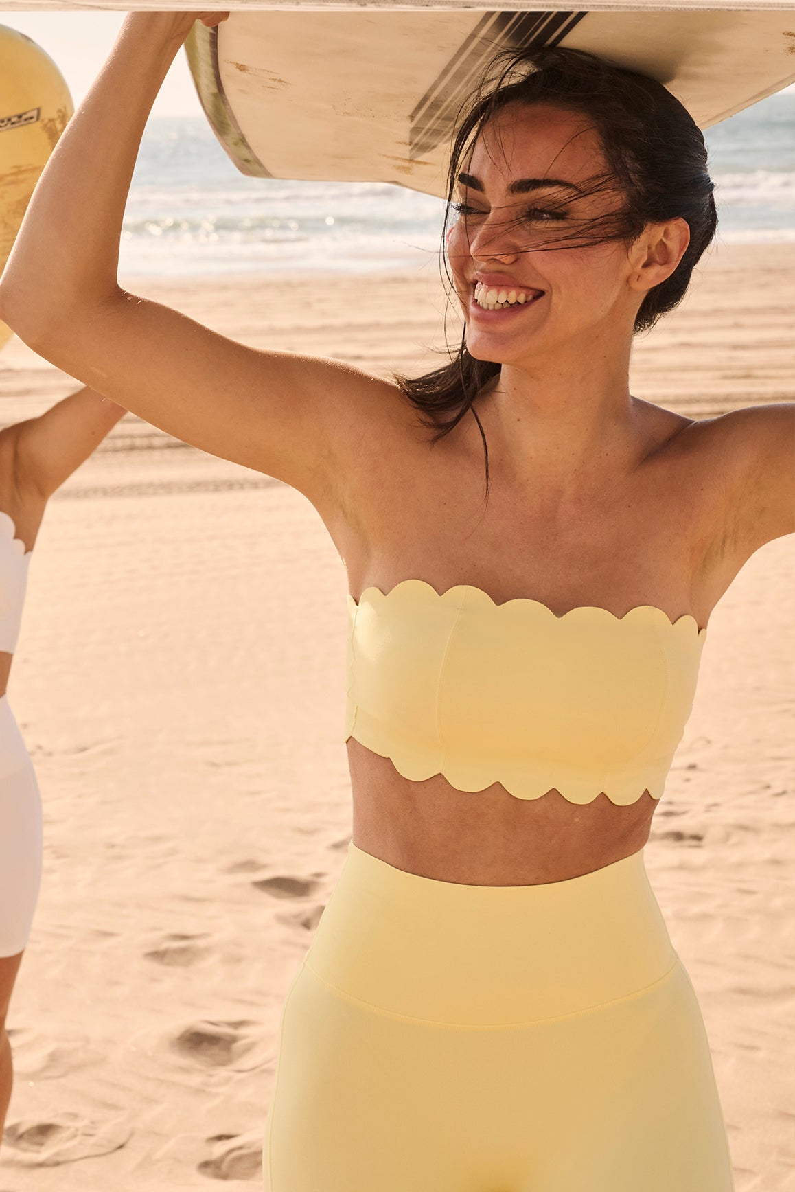 WISKII Scallop Strapless Bra Lemon / M (US 4)