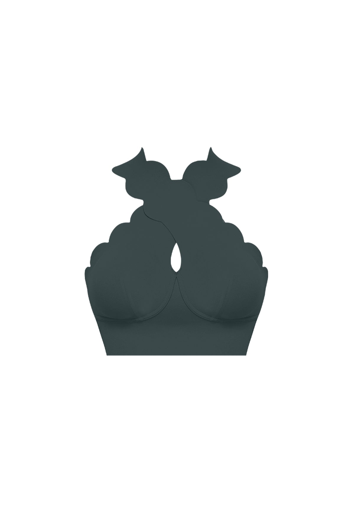 WISKII Crisscross Sports Bra in mulled wine color, featuring a stylish crisscross design and supportive fit for active wear.