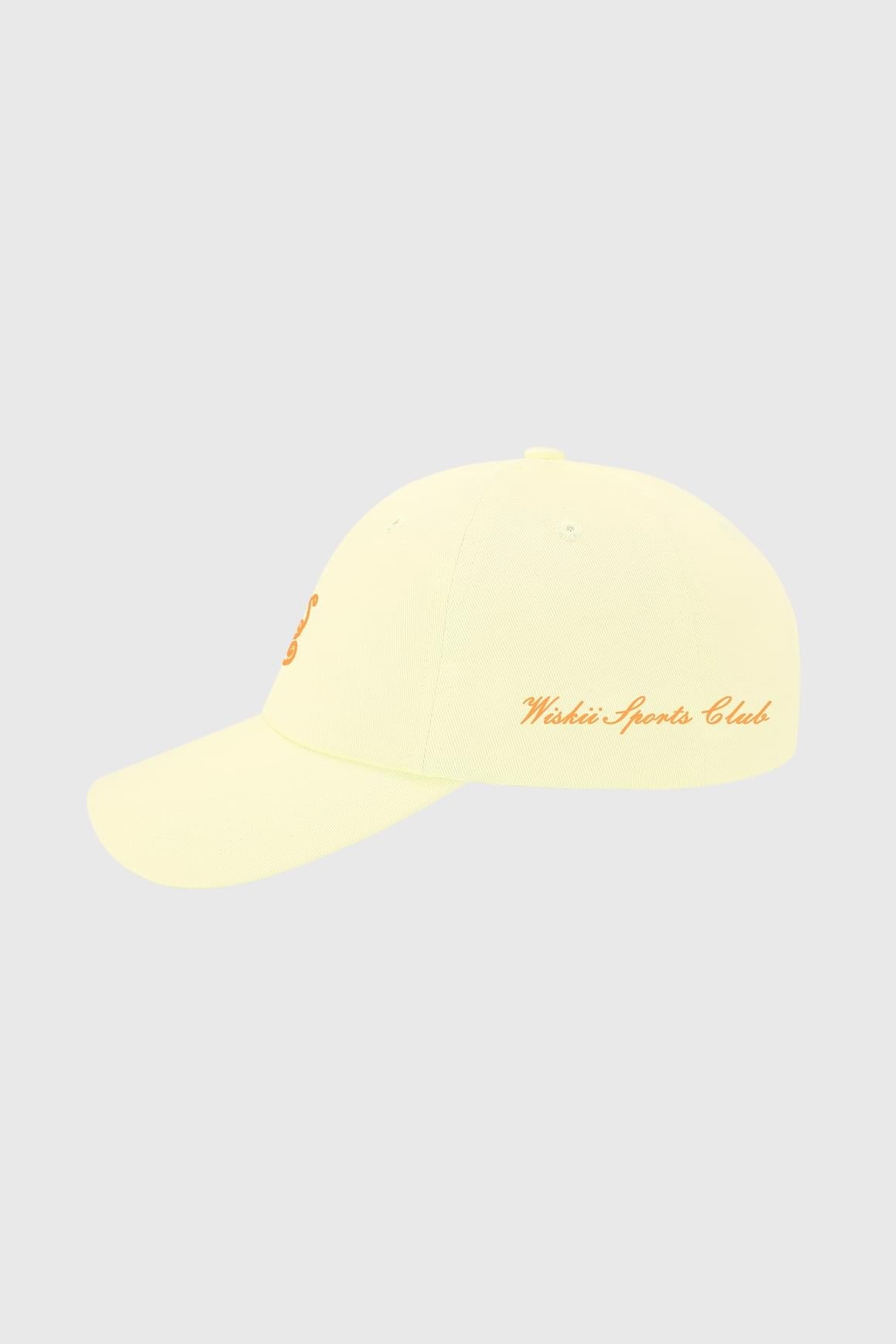 WISKII Sports Club Cap - WISKIIWS022limoncellocitrusOneSize