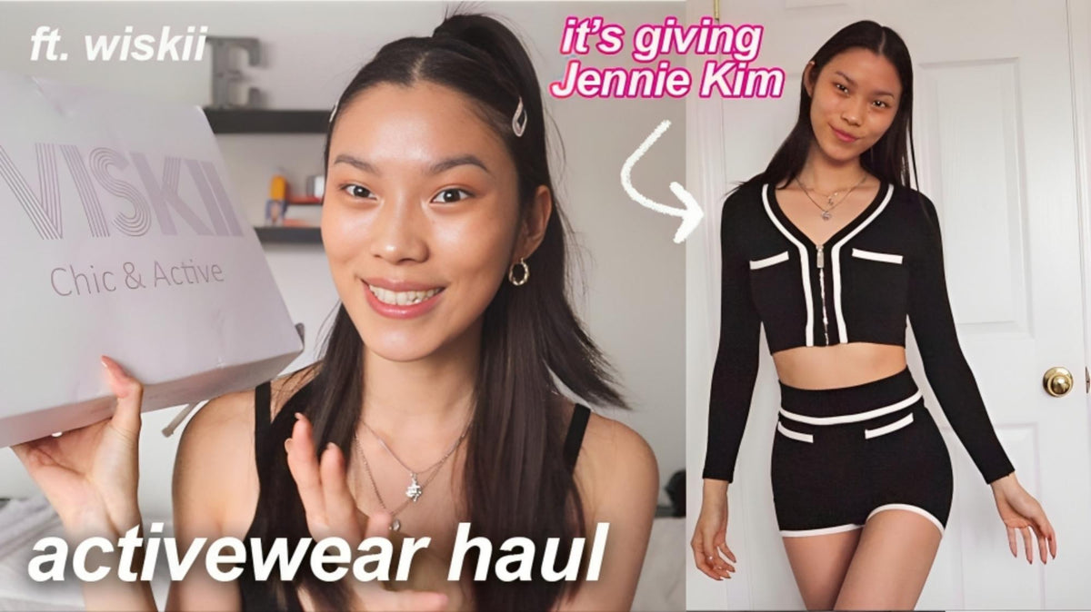 WISKII Activewear Haul - Knit Two-Piece Sets - WISKII