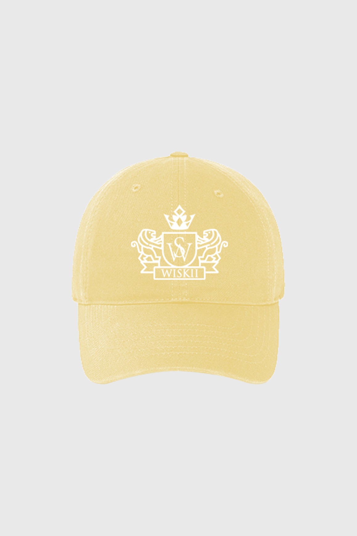 WISKII Riviera Sport Cap showing a navy blue athletic cap with curved brim and adjustable strap, designed for outdoor activities.