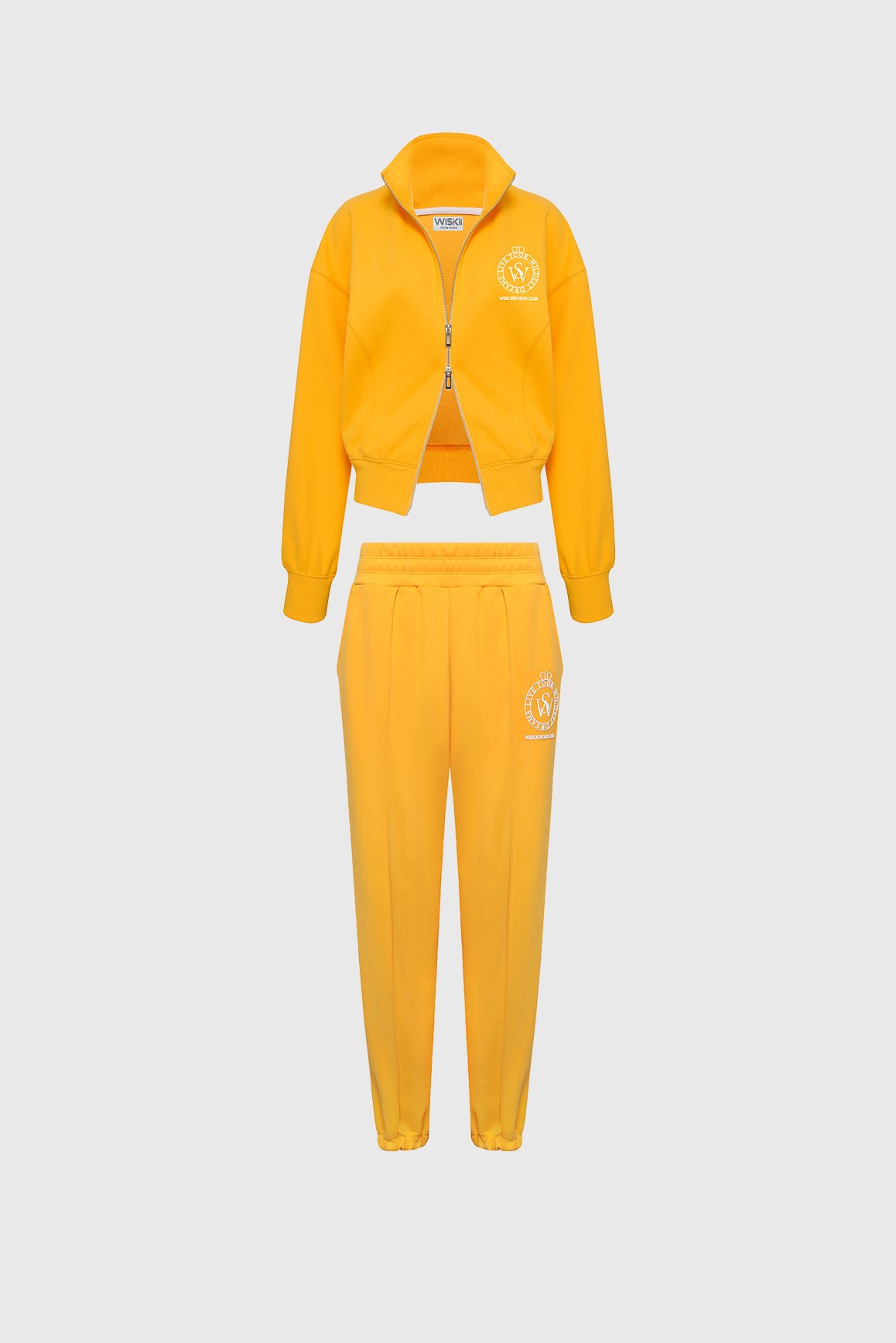 WISKII Two-Way Zipper Jacket + Relaxed High-Waist Jogger | WISKII ACTIVE