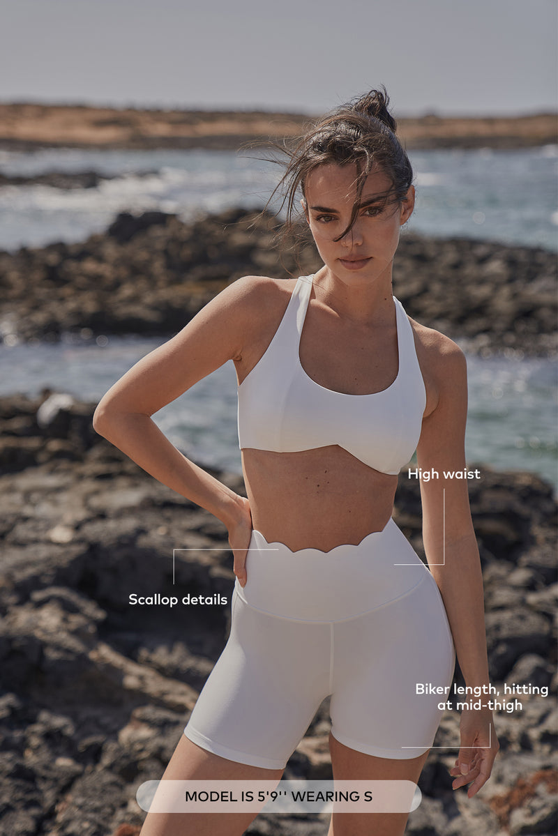 High-Waist Sculpting Biker Short
