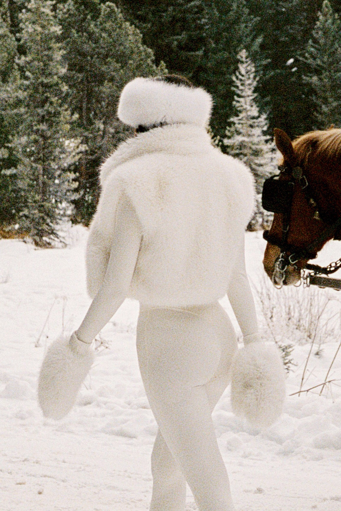 Alpine Cloud Faux Fur Vest