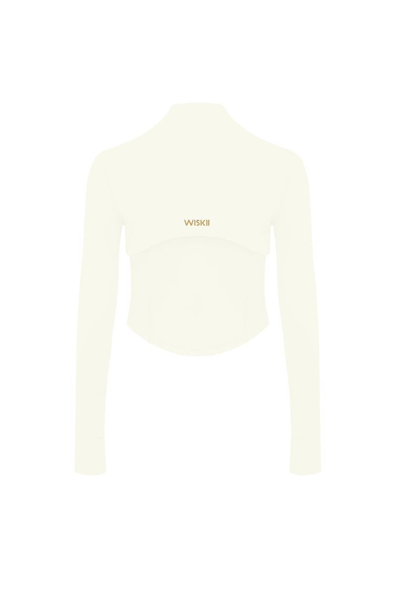 Hourglass Cropped Full Zip Jacket