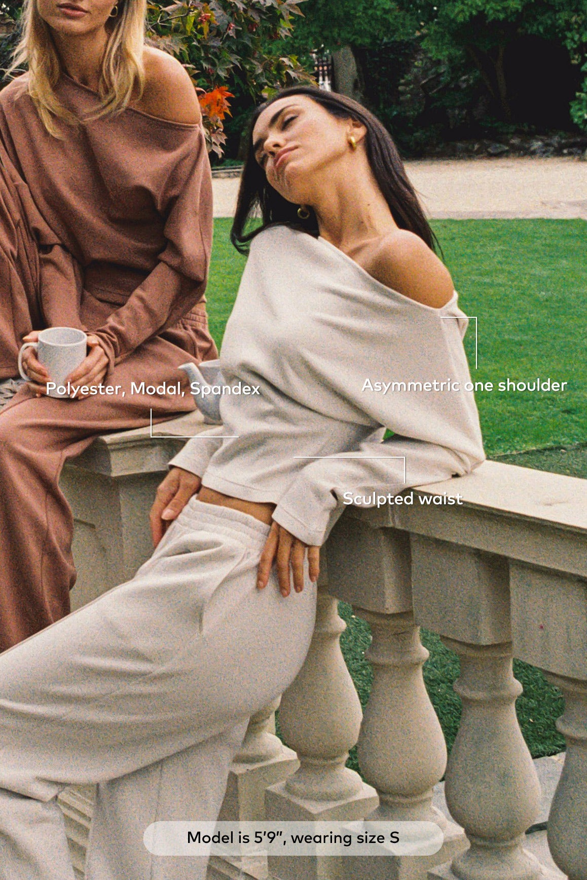 Vivid Asymmetric Long Sleeve Top