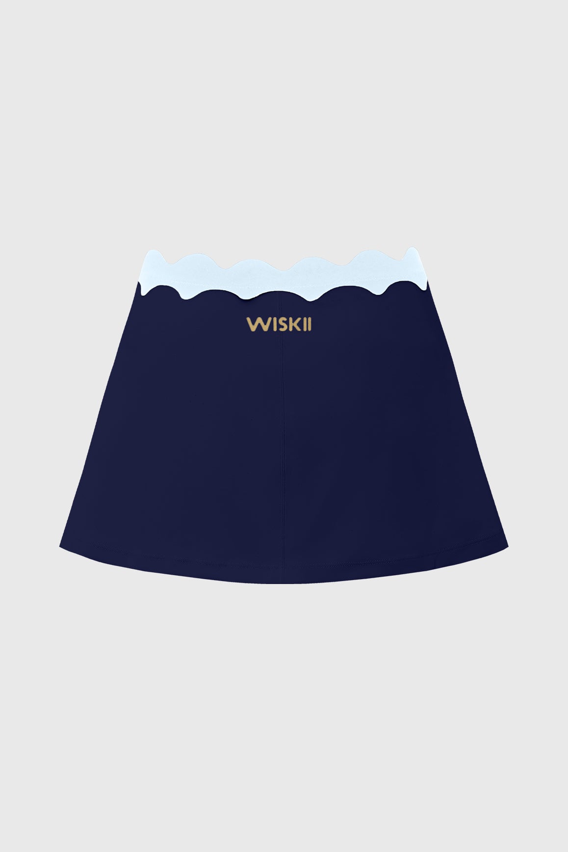 Riviera Scallop Contrast Skirt