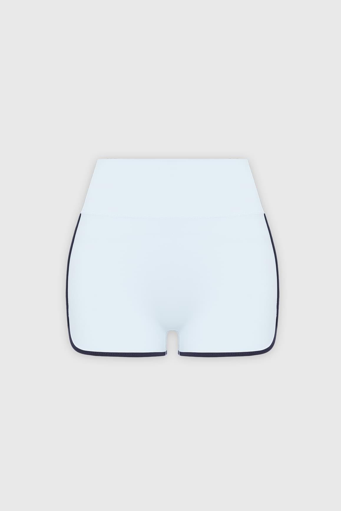 Contrast Piping Scrunch Short.