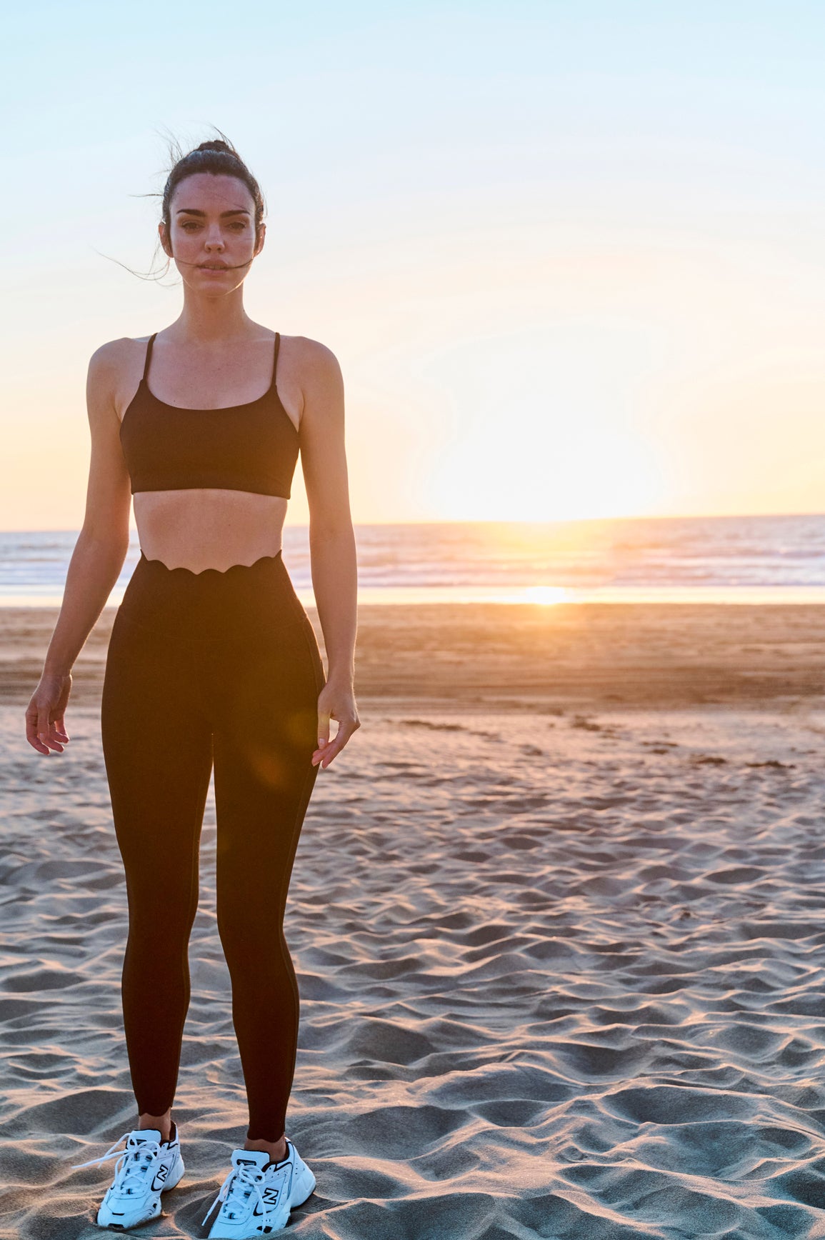 Model wears 7/8 High-Waist Energy Legging