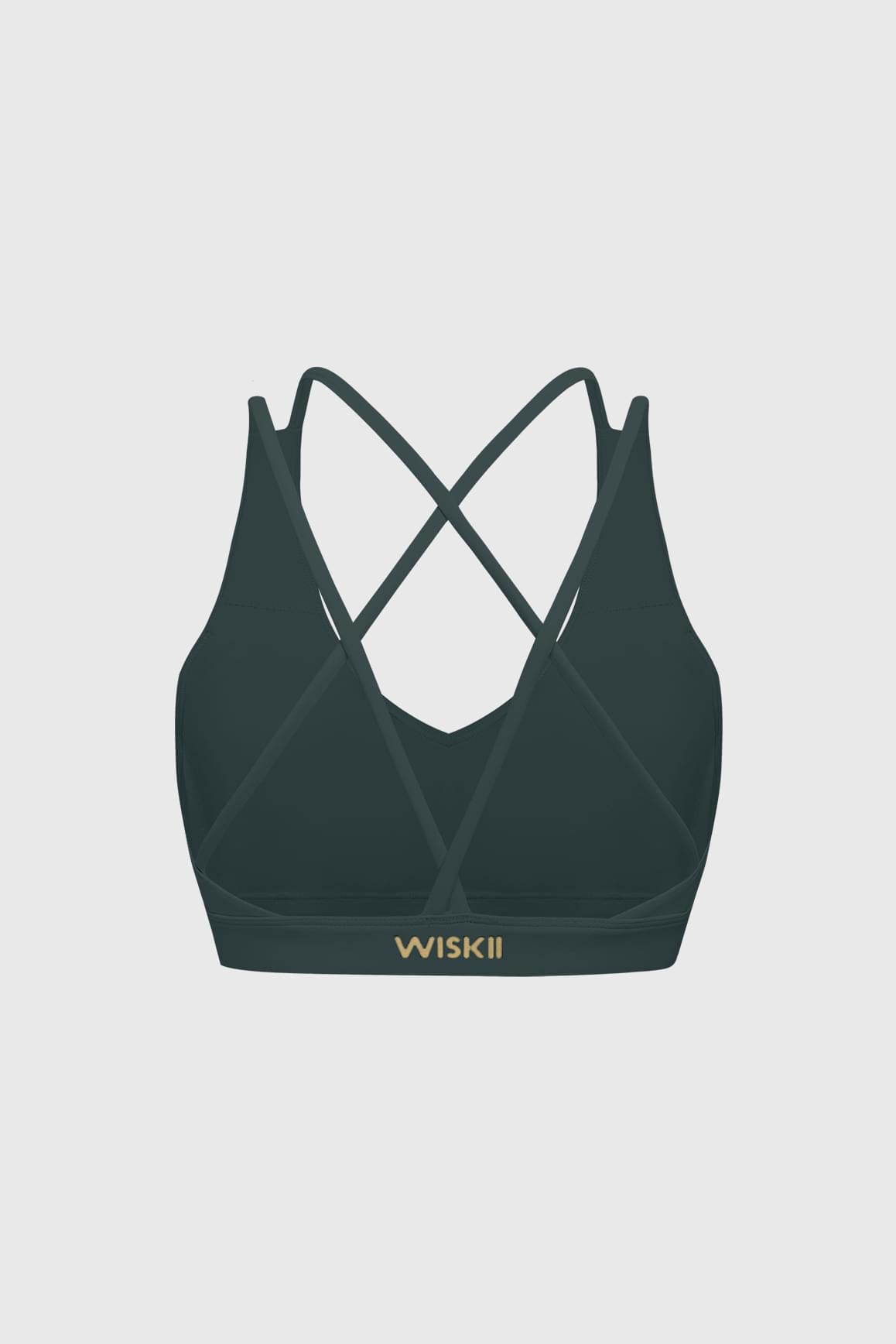 Scoop Neck Crossback Bra.