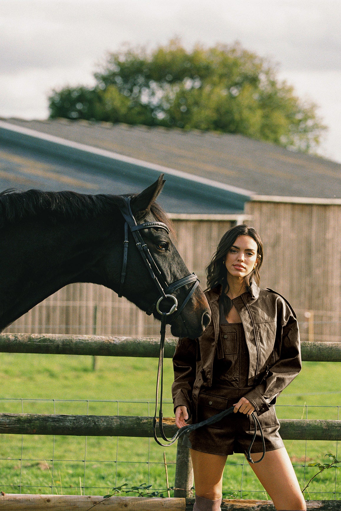 Retro Faux Leather Jacket
