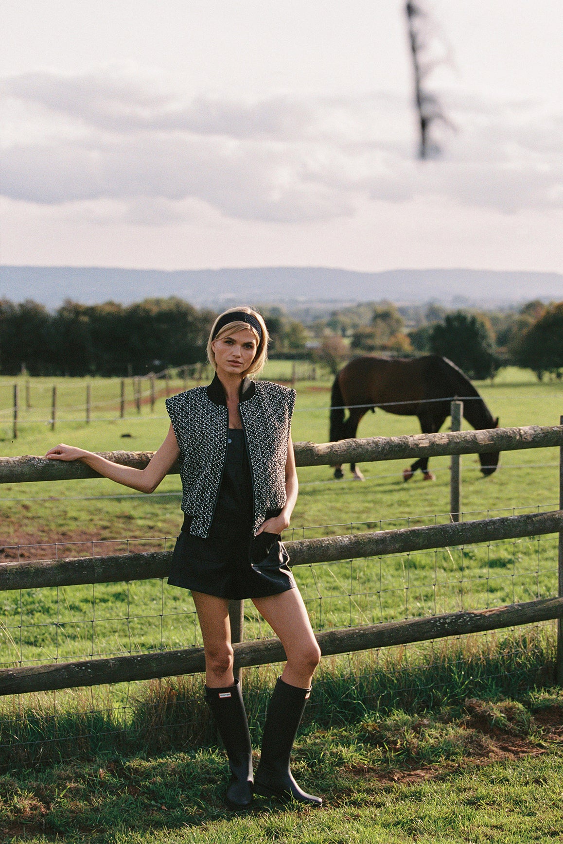 The Prestige Tweed Vest