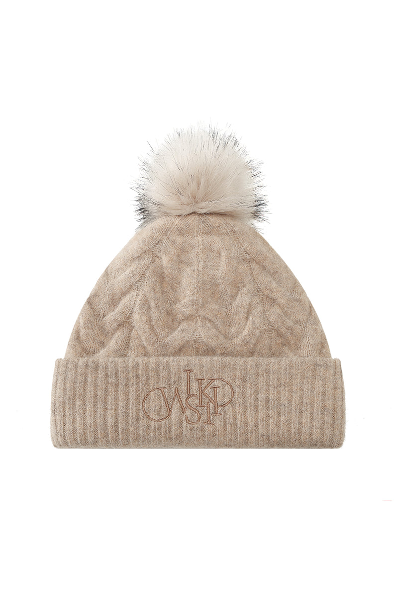 Chunky Cable Knit Beanie