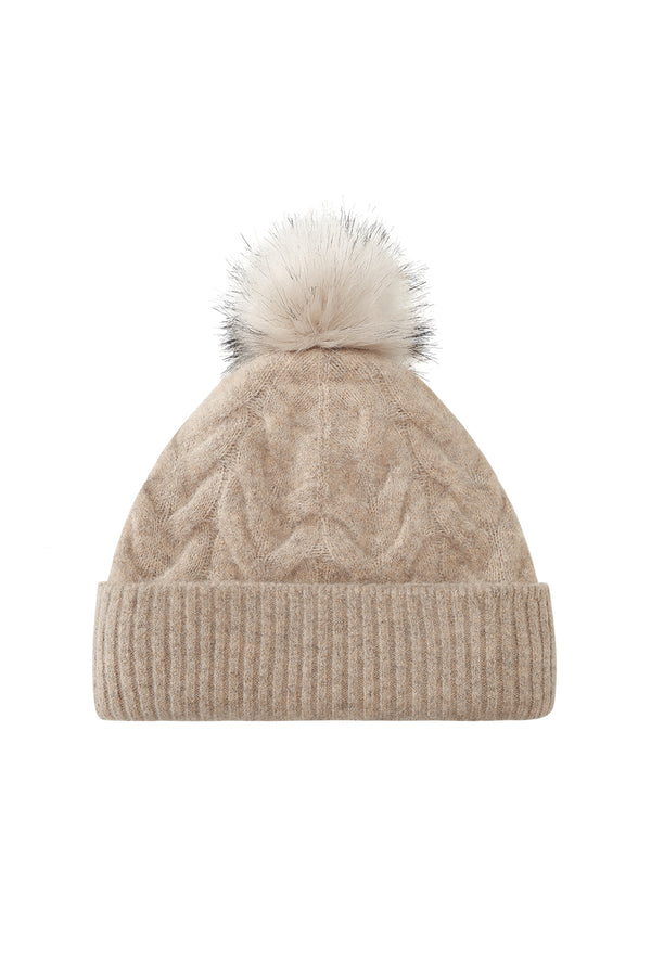 Chunky Cable Knit Beanie