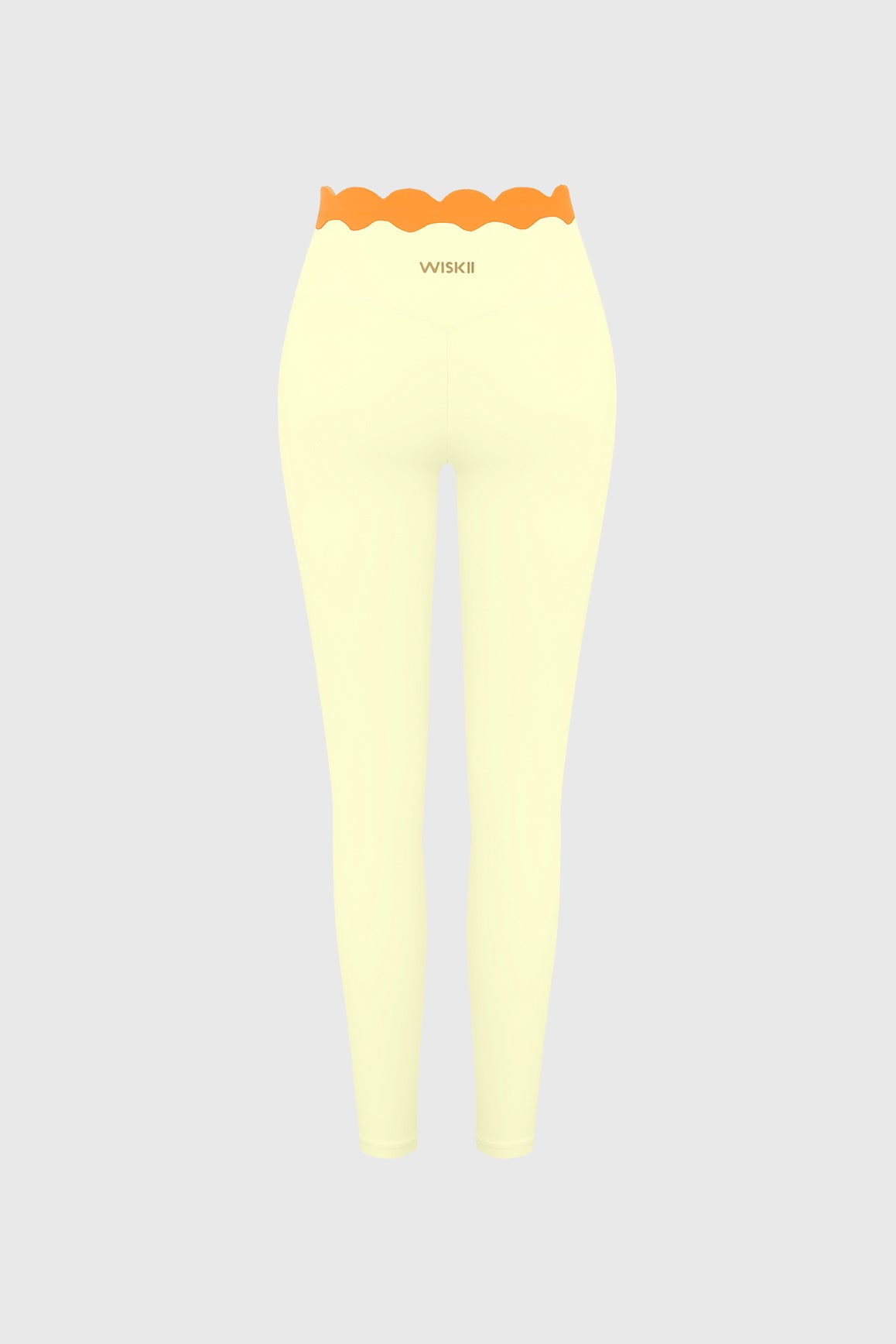 Scallop Contrast Scrunch Legging