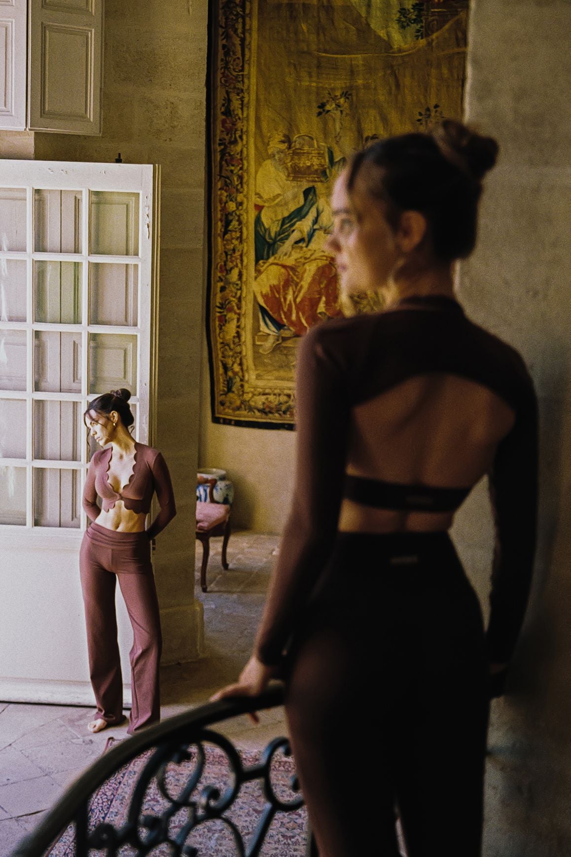 Low Rise Wide-Leg Pant