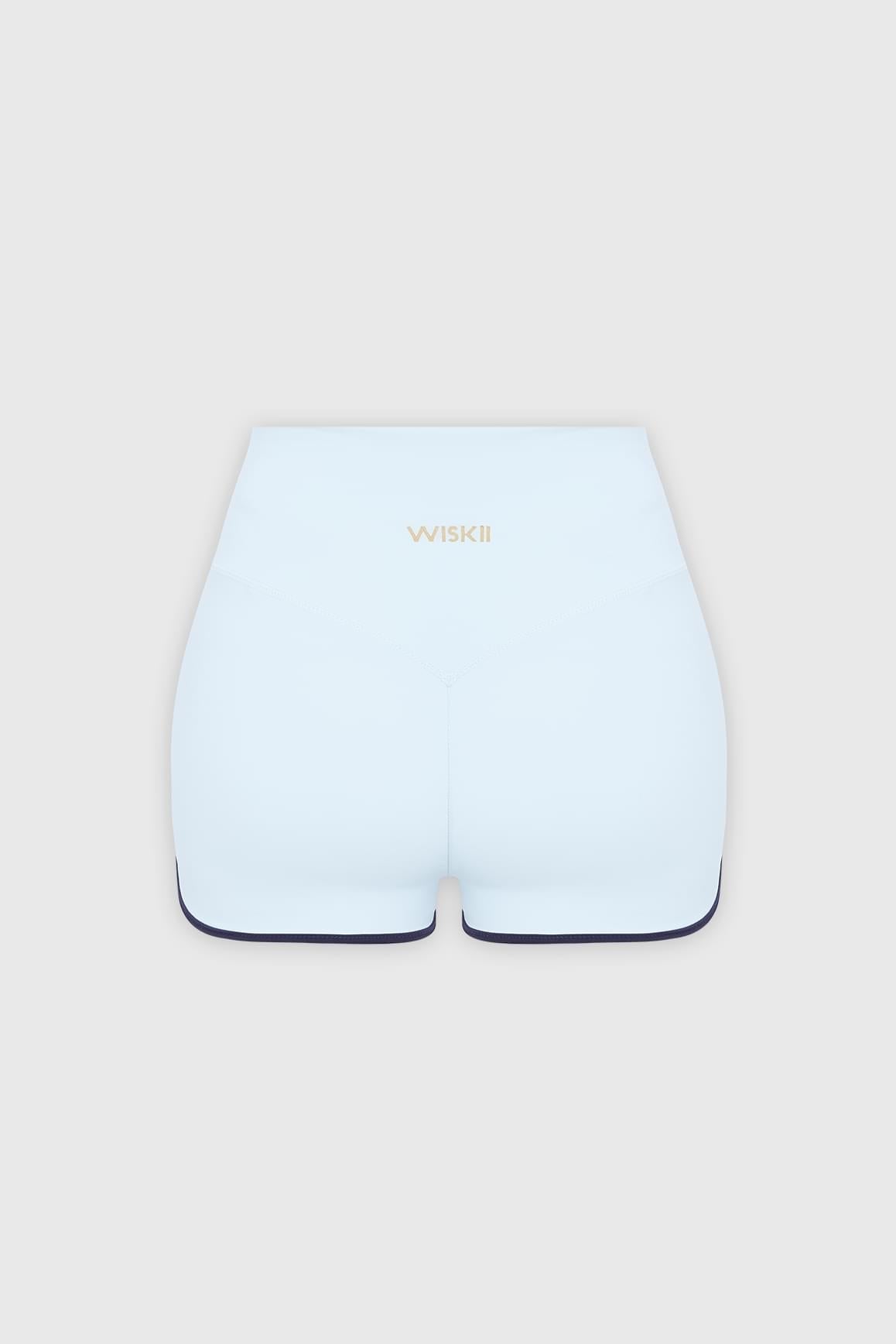 Contrast Piping Scrunch Short - WISKIIWS709caprimidnightS