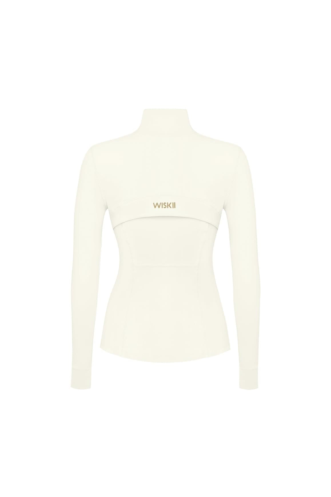 Double Zip Slim Fit Active Jacket - WISKII - Hoodies & Jackets