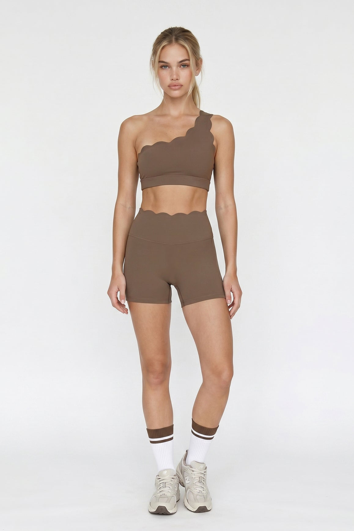 Dynamic One Shoulder Sports Bra - WISKII - Sports Bra